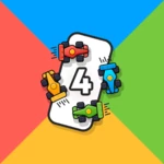 1 2 3 4 player games android application logo